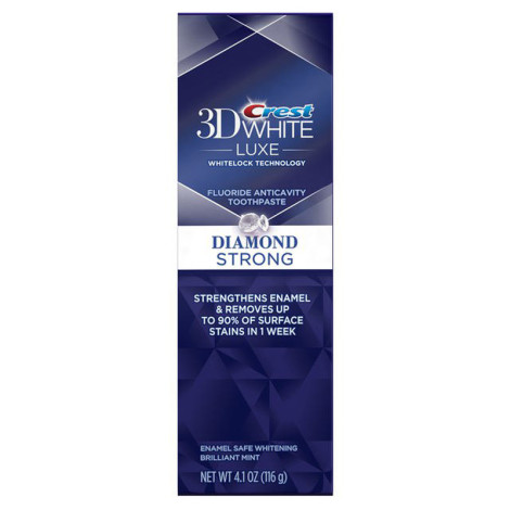 Зубная паста Crest 3D White Luxe Diamond Strong Brilliant Mint Отбеливающая 116 г
