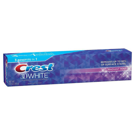 Зубная паста Crest 3D White Radiant Mint Отбеливающая 153 г