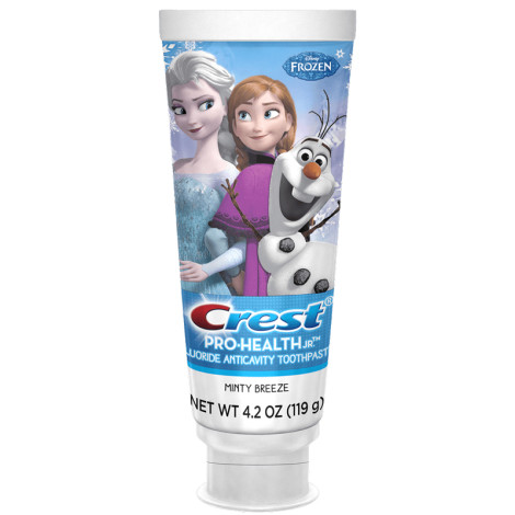 Детская зубная паста Crest Kid's Pro-Health JR. Frozen Minty Breeze Холодное сердце 119 г