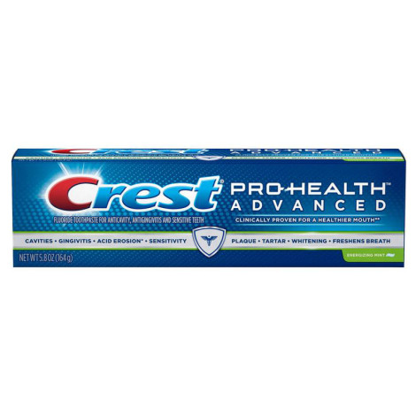 Зубная паста Crest Pro-Health Advanced Energizing Mint Бодрящая мята 164 г
