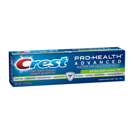 Зубная гель-паста Crest Pro-Health Advanced Extra Deep Clean Energizing Mint gel Глубоко очищающая 144 г