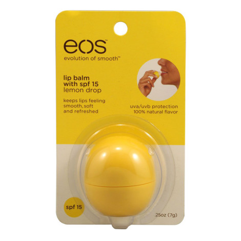 Защитный бальзам для губ EOS Smooth Sphere Active Protection Lip Balm Lemon Twist SPF 15 Лимонный 7 г