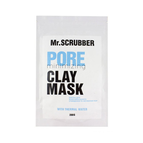 Маска для лица Mr.Scrubber Clay Mask Pore Minimizing очистка и сужение пор 200 г
