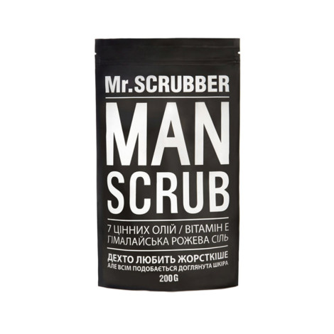 Кофейный скраб для мужчин Mr.Scrubber Coffee Bean Man Scrub для лица и тела 200 г