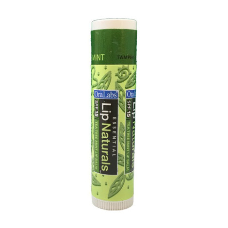 Бальзам для губ OraLabs Essential Lip Naturals Tea Tree Mint с маслом чайного дерева 3 г