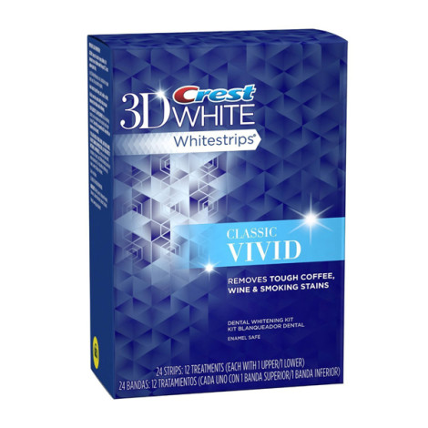 Отбеливающие полоски Crest 3D White Whitestrips Classic Vivid 20 шт