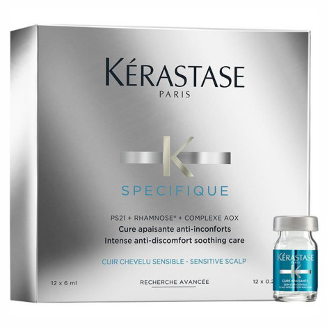 Уход интенсивный Kerastase Specifique Cure Apaisante для чувствительной кожи головы 12х6 мл
