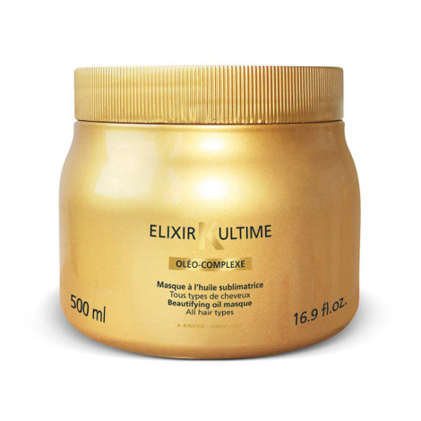 Маска Kerastase Elixir Ultime Oleo-Complexe Beautifying Oil Masque питательная с маслами для всех типов волос 500 мл
