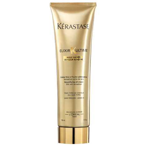 Изысканный крем Kerastase Elixir Ultime Beautifying Oil Cream с маслом для всех типов волос 150 мл