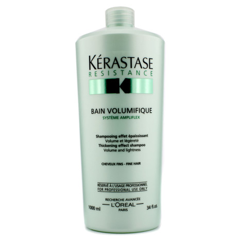 Уплотняющий шампунь-ванна Kerastase Resistance Bain Volumifique для объема тонких волос 1000 мл