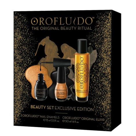 Подарочный набор Orofluido Exclusive Edition Nail Enamels 50 + 15 + 15 мл