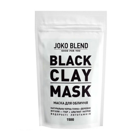 Черная глиняная маска для лица Black Сlay Mask Joko Blend 150 г