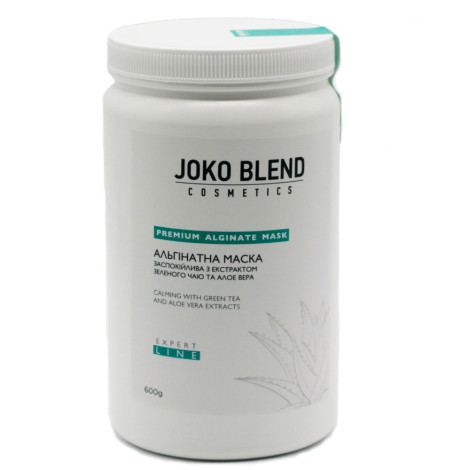 Альгинатная маска Joko Blend успокаивающая с экстрактом зеленого чая и алоэ вера 600 г