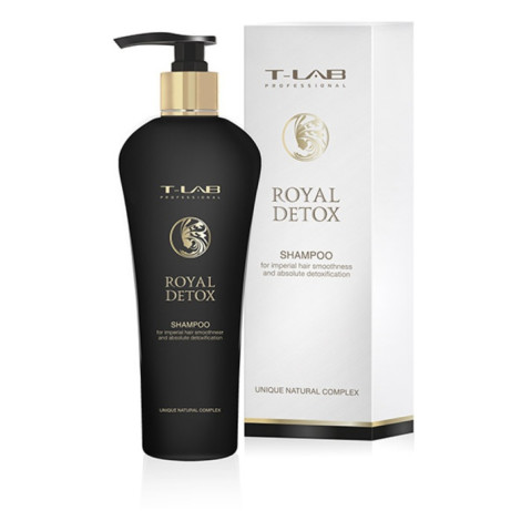 Шампунь T-Lab Royal Detox для королевской гладкости и абсолютной детоксикации волос 750 мл