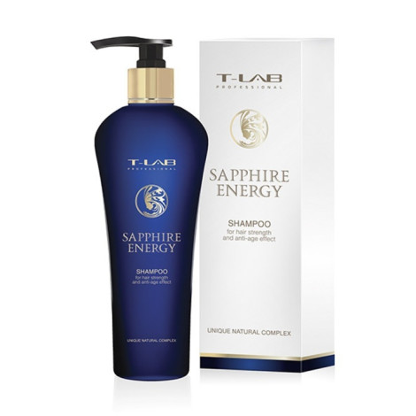 Шампунь T-Lab Sapphire Energy для силы волос и эффекта анти-эйдж 750 мл