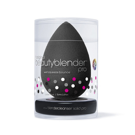Спонж Beautyblender pro + Мини мыло для очистки Solid