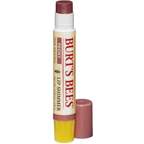 Бальзам для губ Burt's Bees Moisturizing Lip Shimmer Peony увлажняющий с шиммерным блеском 2,6 г