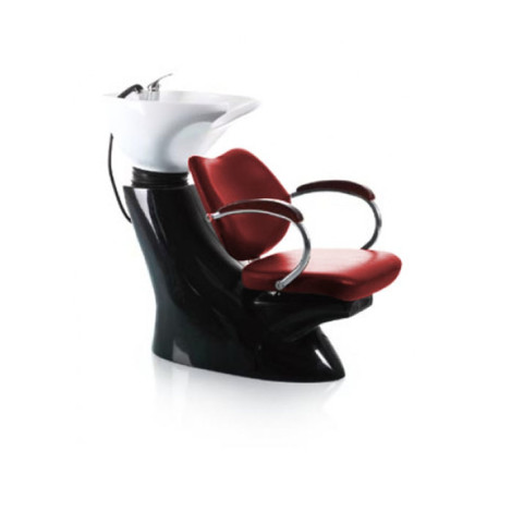 Мойка парикмахерская с креслом Tico BM 78115 красный