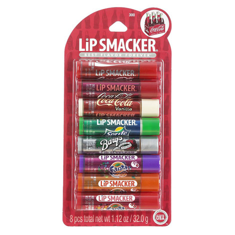 Набор бальзамов для губ Lip Smacker Coca-Cola Lip Gloss Party Pack 8 шт