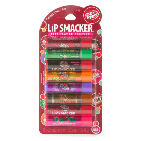 Набор бальзамов для губ Lip Smacker Dr.Pepper Lip Gloss Party Pack 8 шт
