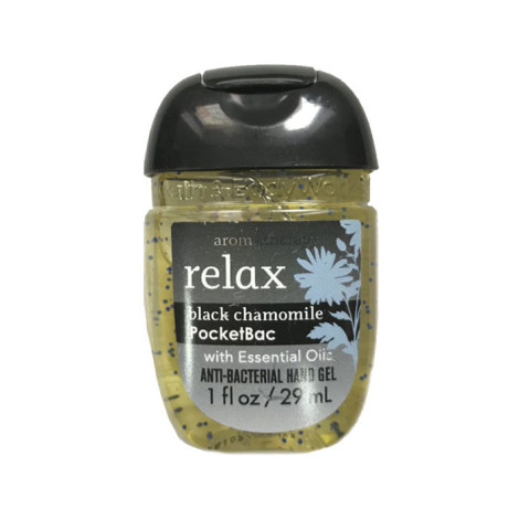 Антисептический гель для рук Bath & Body Works Aromatherapy Relax Black Chamomile 29 мл
