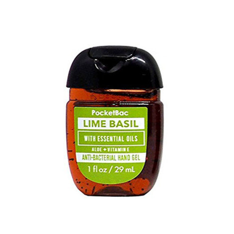 Антисептический гель для рук Bath & Body Works Inspired By Nature Lime Basil 29 мл