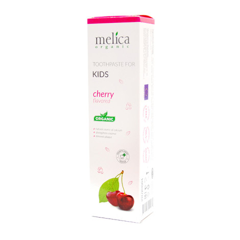 Зубная паста для детей Melica Organic Вишня 100 мл