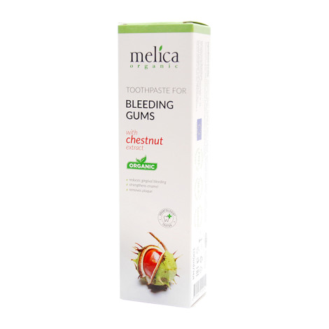 Зубная паста Melica Organic с экстрактом каштана 100 мл