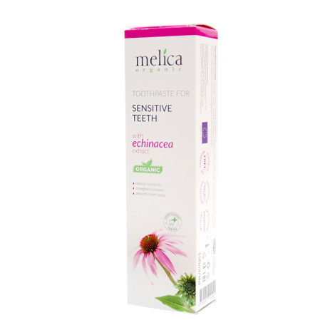 Зубная паста Melica Organic с экстрактом эхинацеи 100 мл