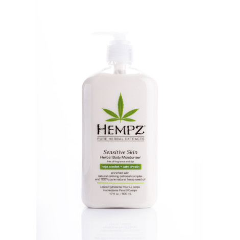 Лосьон для тела Hempz Herbal Moisturizer Lotion for sensitive skin увлажняющий для чувствительной кожи 500 мл
