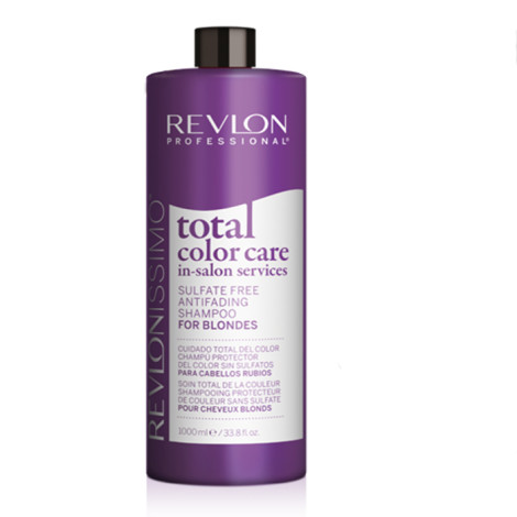Шампунь Revlon Professional ISS Sulfate Free Antifading Blondes бессульфатный анти-вымывание цвета для блондинок 1000 мл