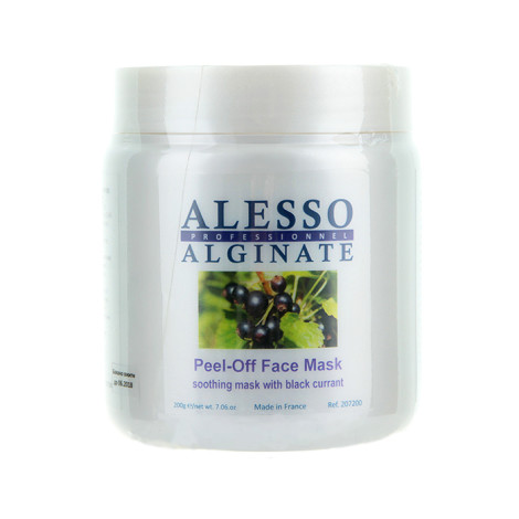 Альгинатная маска Alesso с черной смородиной успокаивающая 200 г