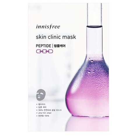 Тканевая маска для лица Innisfree Skin Clinic Mask Peptide клиническая с пептидами