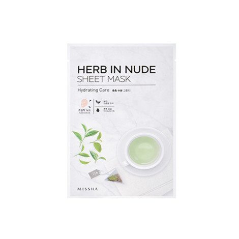 Маска для лица Missha Herb In Nude Sheet Mask Hydrating Care увлажняющая 23 г