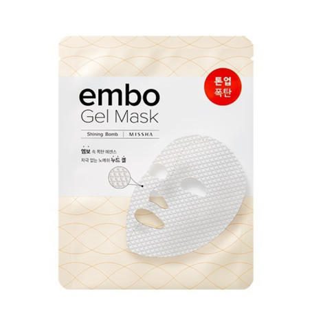Маска для лица Missha Embo Gel Mask Shining-Bomb осветляющая 30 г