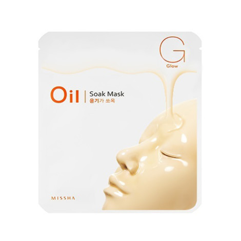 Тканевая маска для лица Missha Oil-Soak Mask Glow 25 г