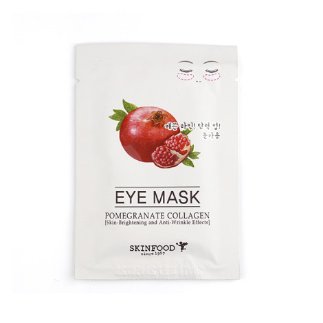 Патчи под глаза Skin Food Pomegranate Collagen Eye Mask укрепляющие с экстрактом граната