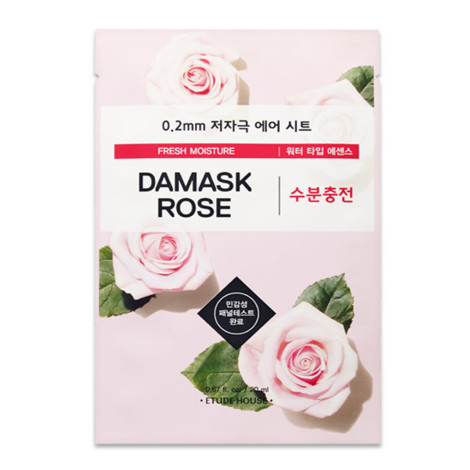 Тканевая маска для лица Etude House Therapy Air Mask Damask Rose с экстрактом дамасской розы 20 мл
