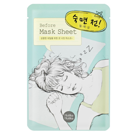Тканевая маска для лица Holika Holika Before Mask Sheet Deep Sleep расслабляющая перед сном 18 мл