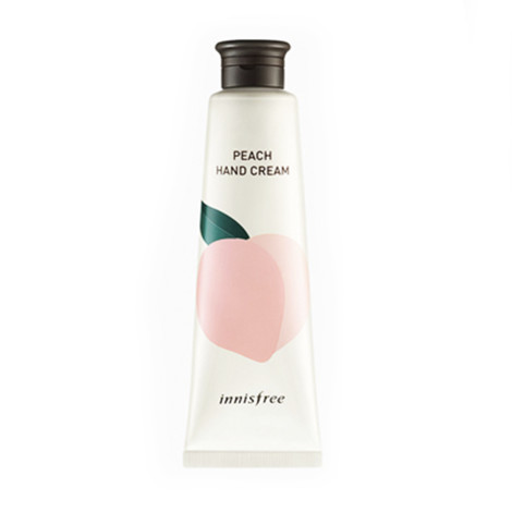 Парфюмированный крем для рук Innisfree Jeju Perfumed Hand Cream Peach цветы персика