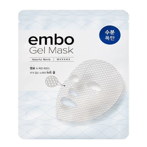 Гель-маска для лица Missha Embo Gel Mask Waterful Bomb увлажняющая 30 г