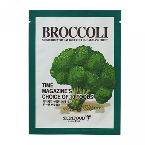 Тканевая маска для лица Skin Food Everyday Broccoli Mask Sheet с брокколи