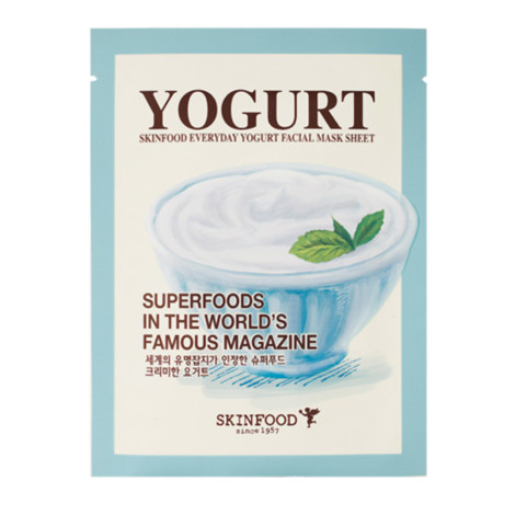 Тканевая маска для лица Skin Food Everyday Yogurt Mask Sheet с экстрактом йогурта 23 г