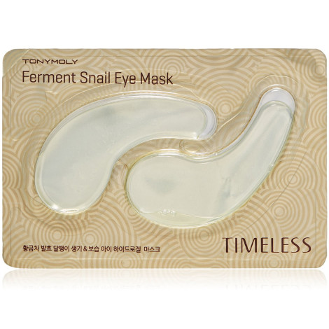 Маска-патч для глаз Tony Moly Timeless Ferment Snail Eye Mask с ферментированным экстрактом улитки 10 г