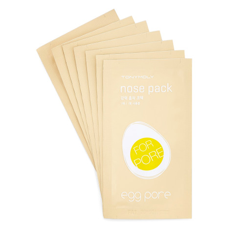Пластырь для носа от черных точек Tony Moly Egg Pore Nose Pack очищающий 7 шт