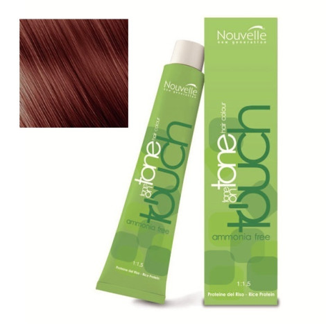 Крем-краска для волос Nouvelle Touch 6.4 медный 60 мл
