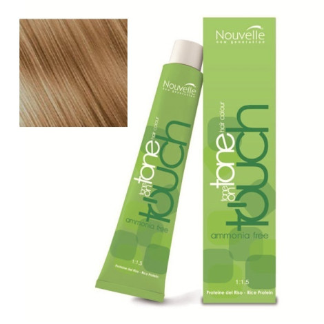 Крем-краска для волос Nouvelle Touch 8.34 карамельный 60 мл