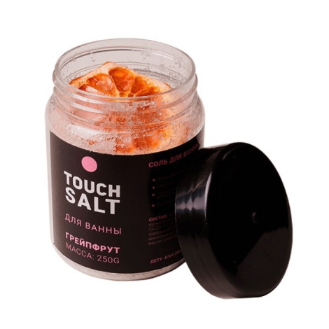 Соль для ванны Touch с маслами Грейпфрут 250 г