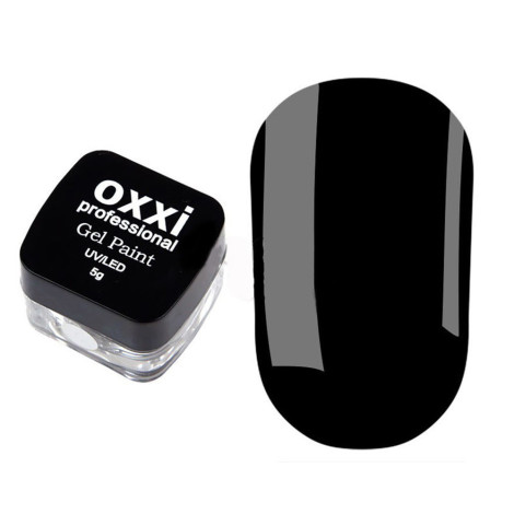 Гель-краска Oxxi 1 чёрный 5 г