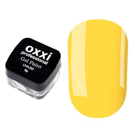 Гель-краска Oxxi 6 жёлтый 5 г